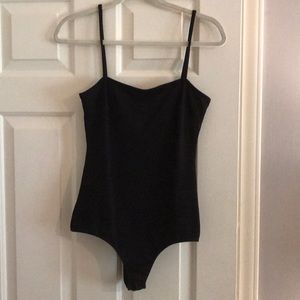 Free people square neck bodysuit.
